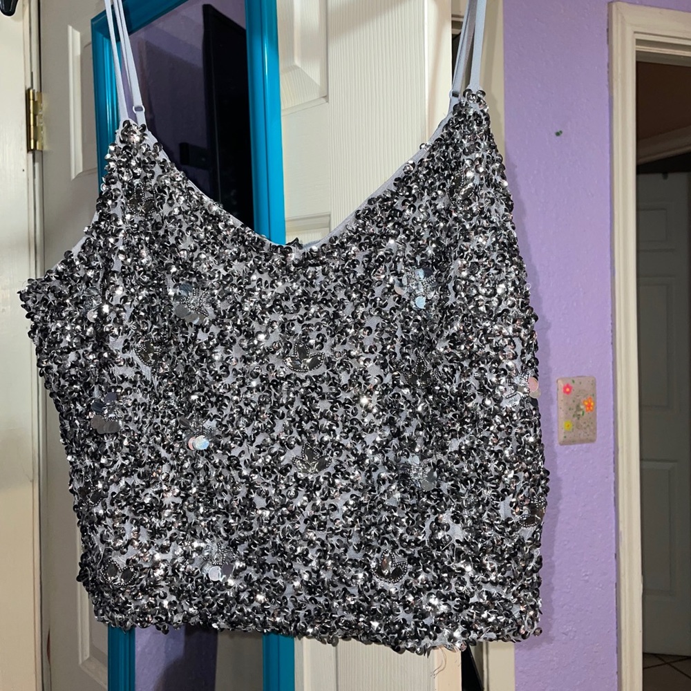 Express Sequin Top